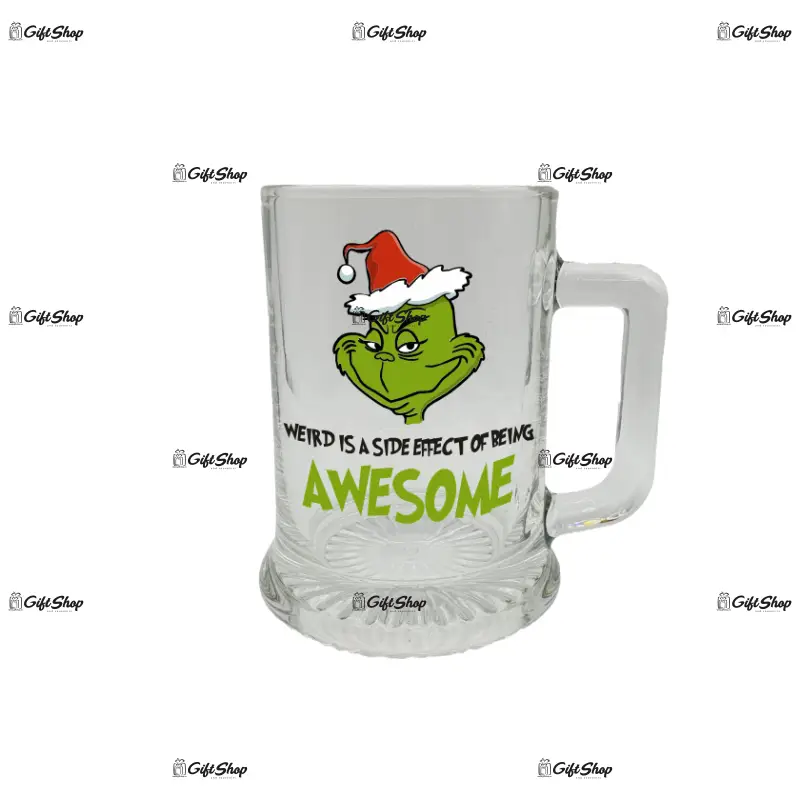 Weird is a side effect, halba cu mesaj